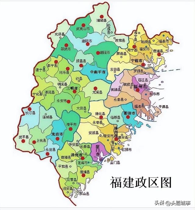 福建区划地名调整设想，金门划入厦门，改设地级武夷山市与沙县市-1.jpg