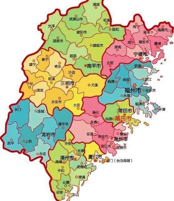 福建省区划调整设想：福州升副省级，莆田、泉州合并，厦门直辖-1.jpg